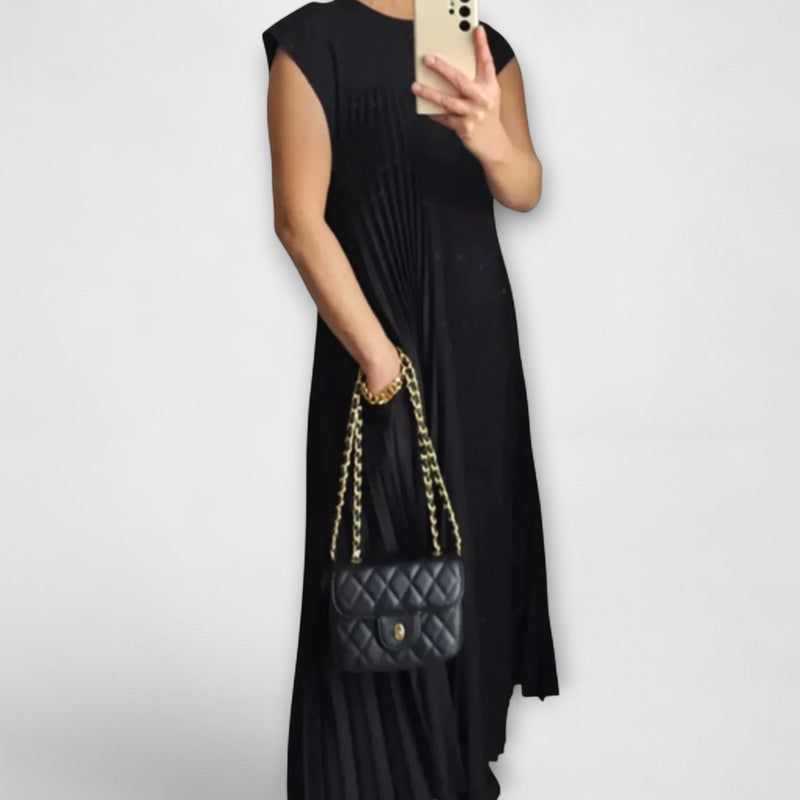 Zairelle – Elegante vestito plissettato
