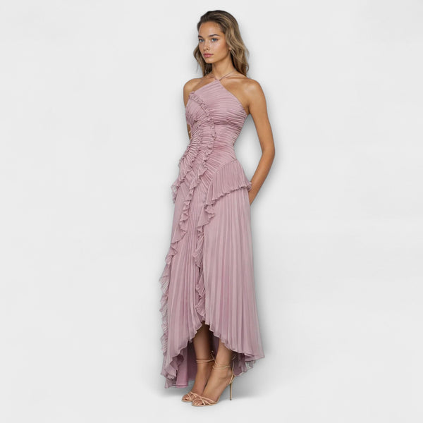 Elisia - Elegante vestito lungo senza maniche