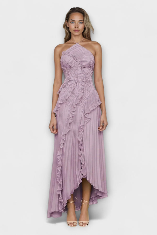 Elisia - Elegante vestito lungo senza maniche