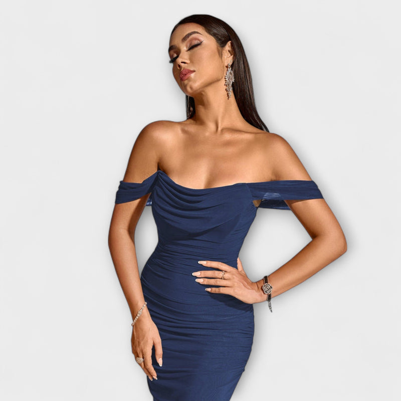 Ione - Vestito Bodycon con Spalle Scoperte