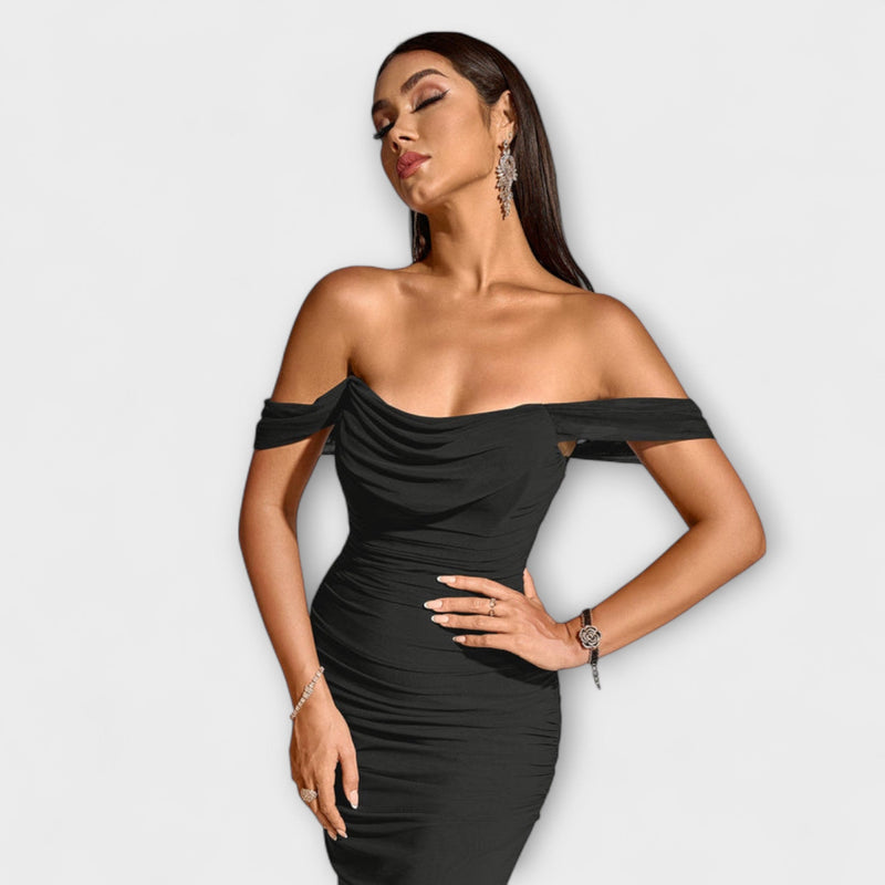 Ione - Vestito Bodycon con Spalle Scoperte