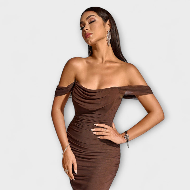 Ione - Vestito Bodycon con Spalle Scoperte
