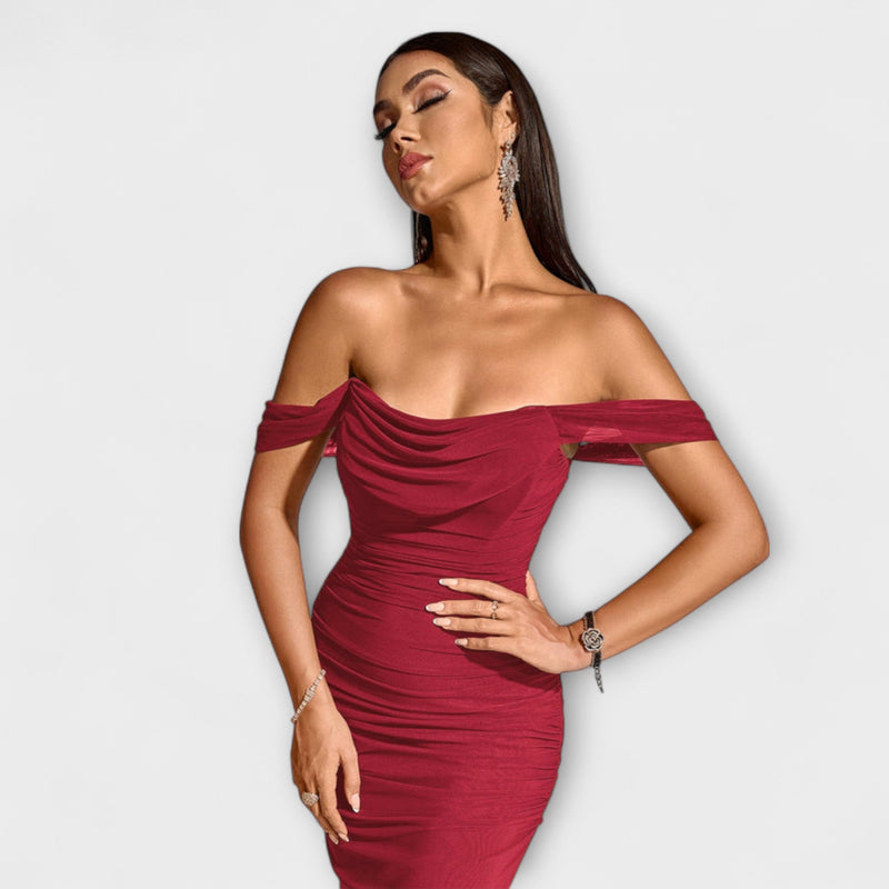 Ione - Vestito Bodycon con Spalle Scoperte