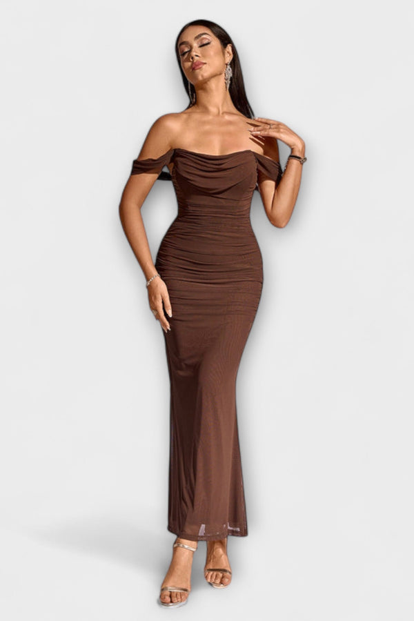 Ione - Vestito Bodycon con Spalle Scoperte