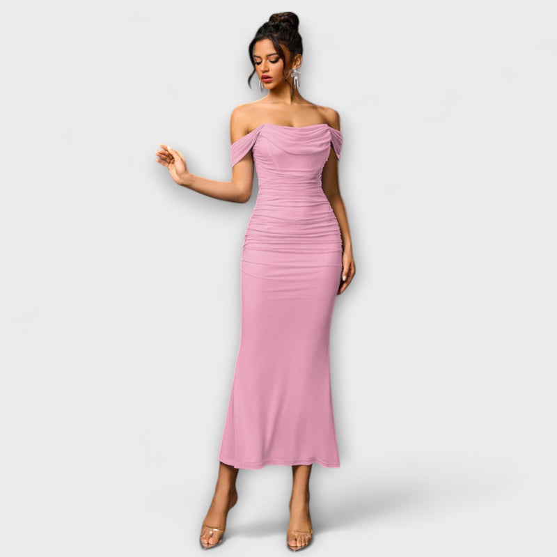Ione - Vestito Bodycon con Spalle Scoperte
