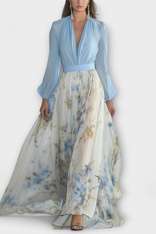 Harper - Vestito Maxi Floreale