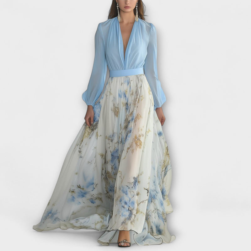 Harper - Vestito Maxi Floreale