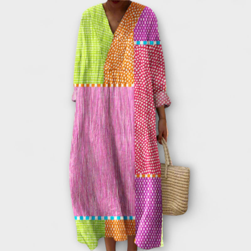 Mai - Vestito Geometrico Elegante