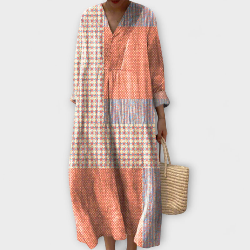 Bethany - Abito elegante con design geometrico