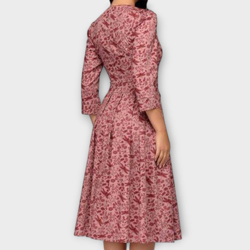 Retrozo - Elegante vestito fino al ginocchio