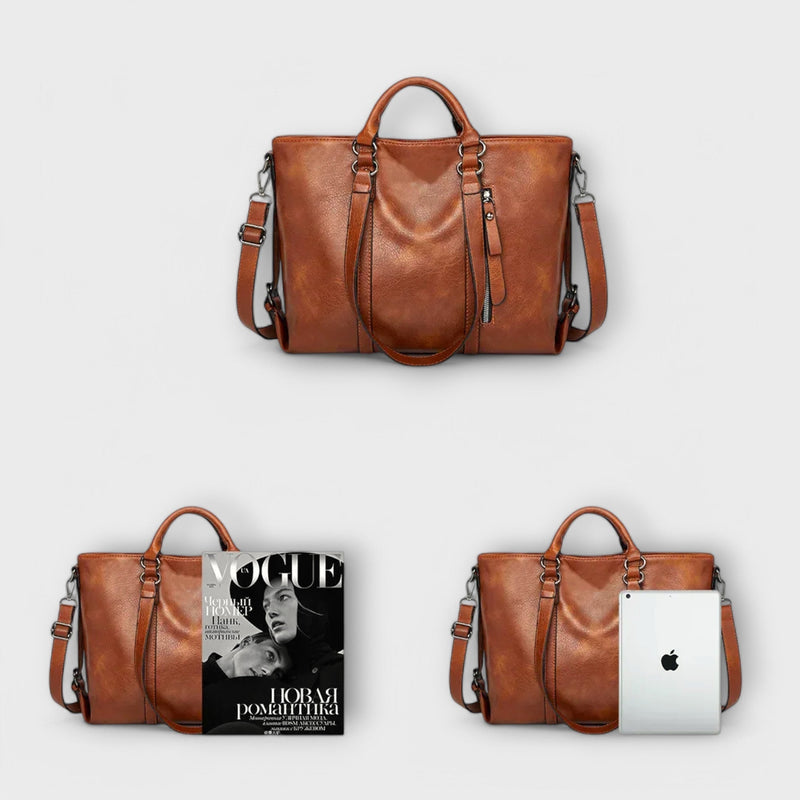 Lora. - Grande borsa in pelle