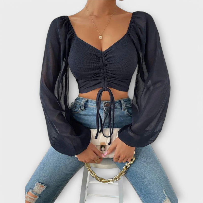 Jacqueline - Blusa da Notte Versatile