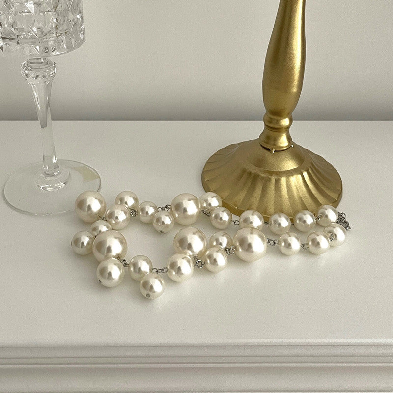 Incantevole collana di perle