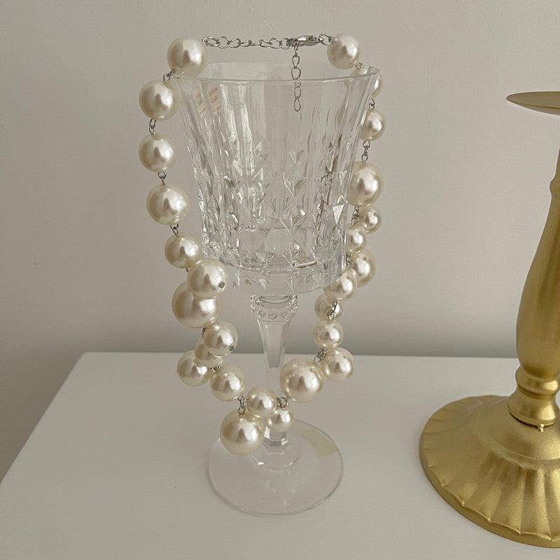 Incantevole collana di perle