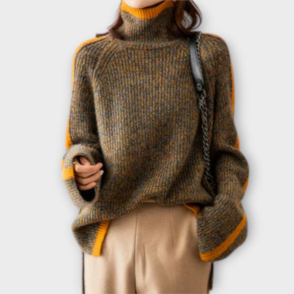 Breseis - Maglione a collo alto vintage