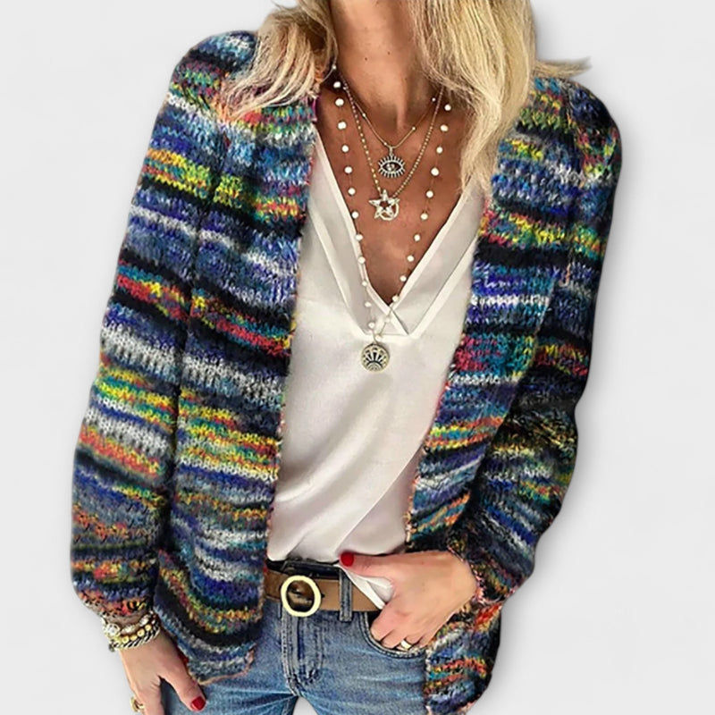 Birgitte - Cardigan Vibrante e Accogliente