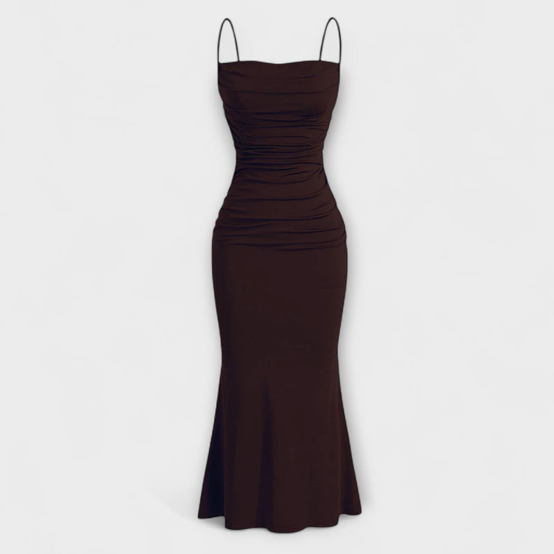 Mia Muse - Elegante vestito maxi da festa
