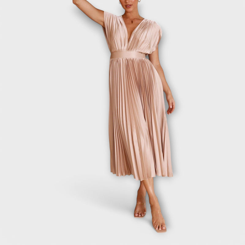 Maria - Abito plissettato elegante