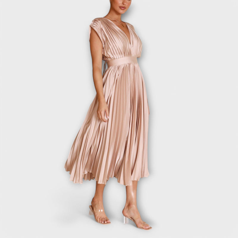 Maria - Abito plissettato elegante