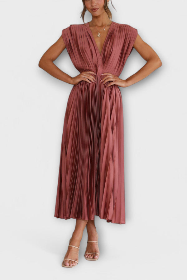 Maria - Abito plissettato elegante