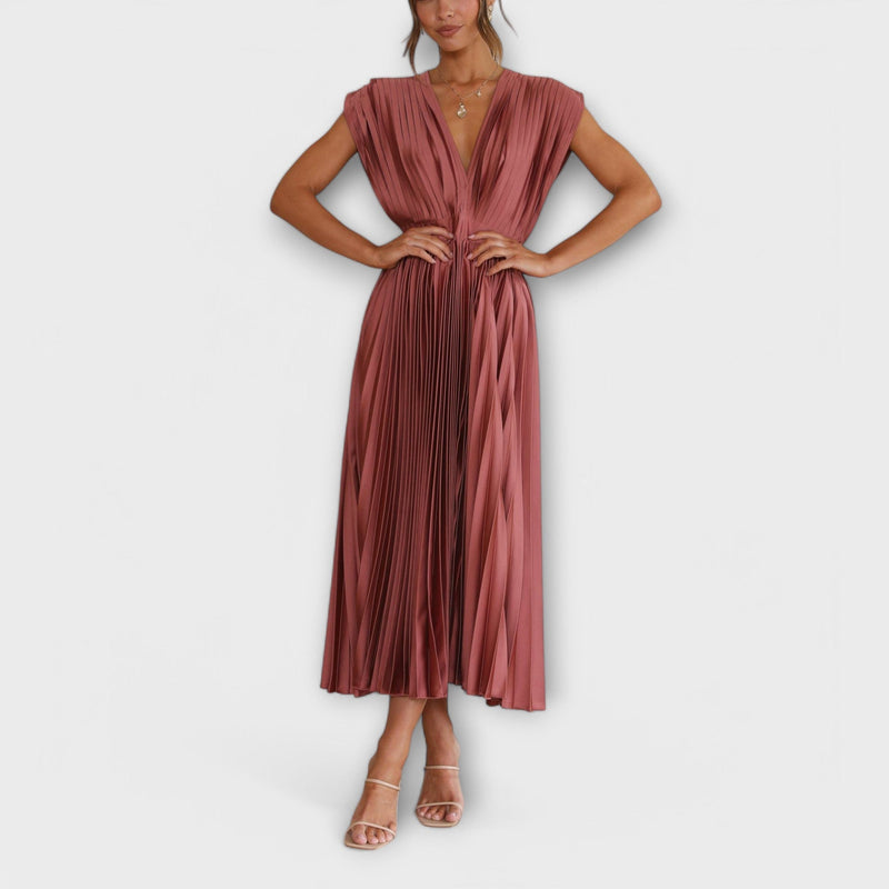 Maria - Abito plissettato elegante