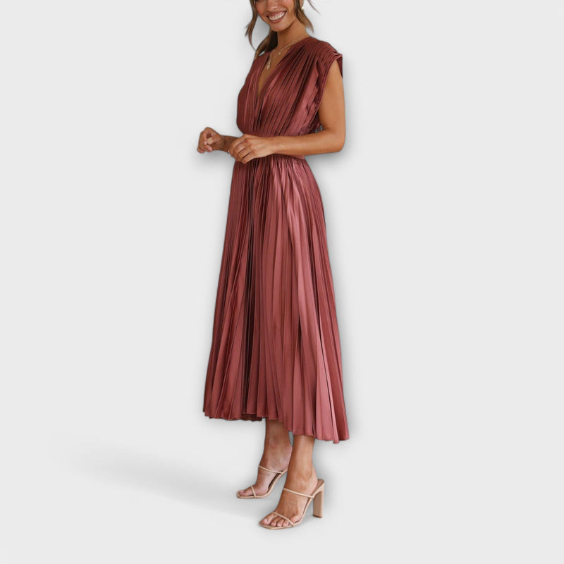 Maria - Abito plissettato elegante
