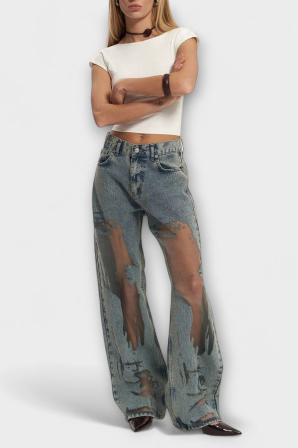 Rayne - Trixie Chiare Jeans in Denim Blu