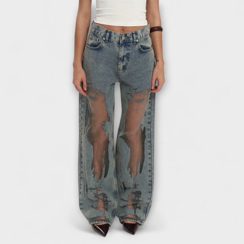 Rayne - Trixie Chiare Jeans in Denim Blu