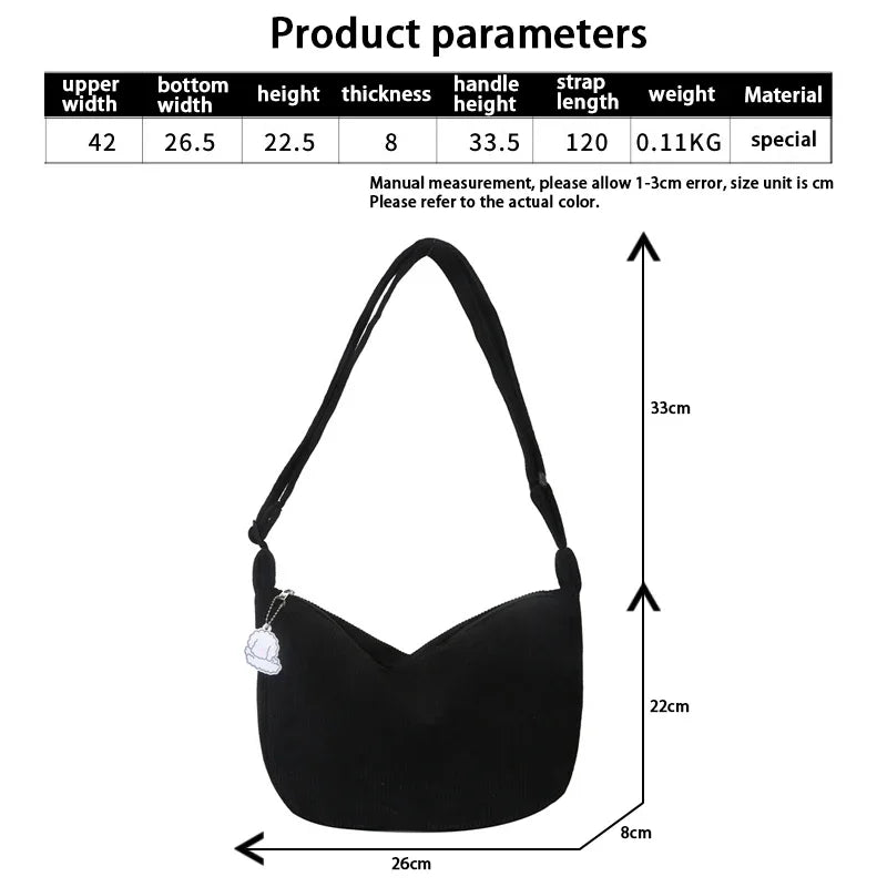 Borse a spalla in Cordura per donne