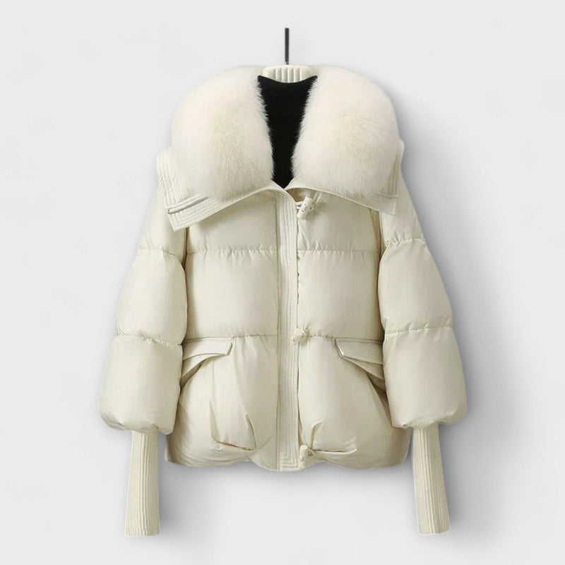 Lucyna - Giacca Elegante con Pelle