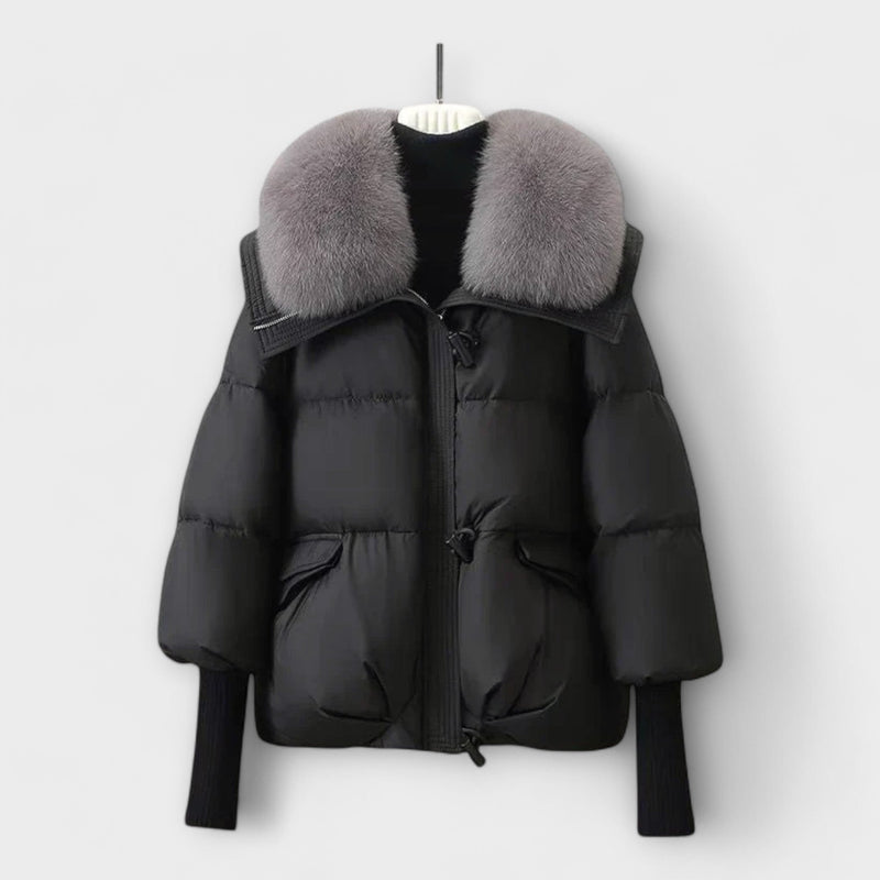 Lucyna - Giacca Elegante con Pelle