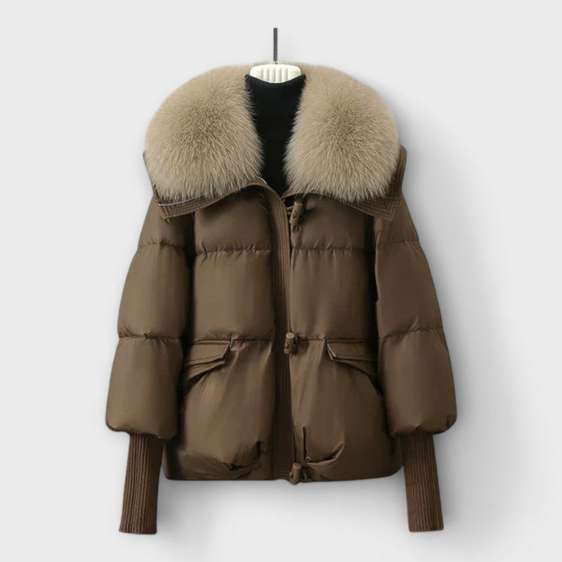 Lucyna - Giacca Elegante con Pelle