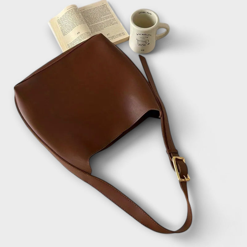 Lora. – Elegante borsa a spalla in pelle