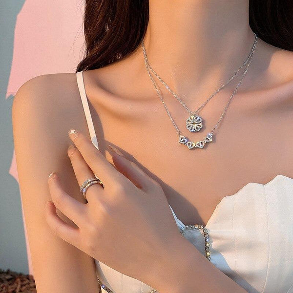 Collana quadrifoglio