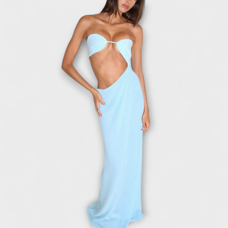 Isabella - Vestito da sera seducente senza schiena