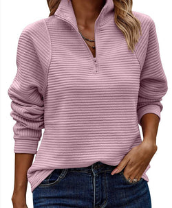 Vilja - Pullover con mezza cerniera