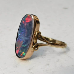 Anello Retro di Opale Bunter