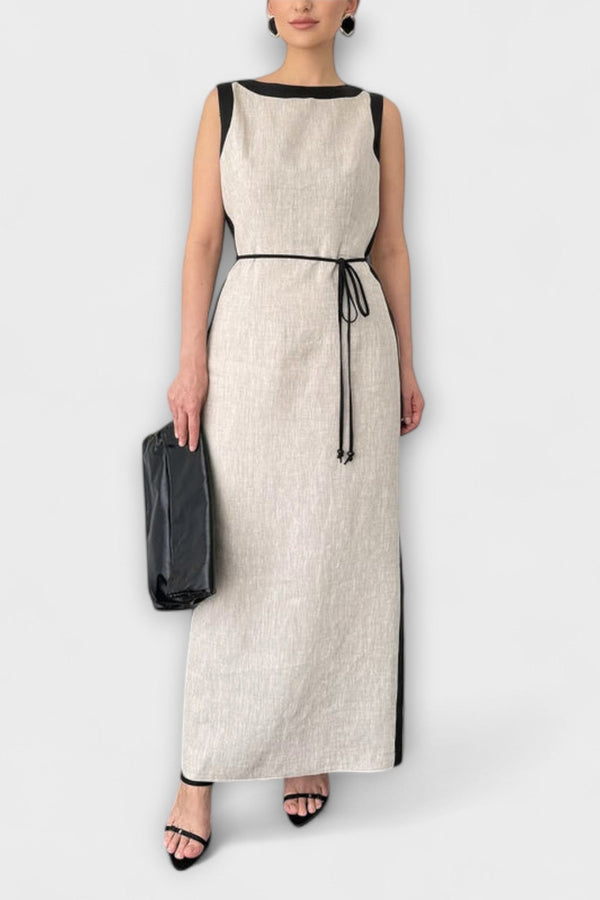 Irene - Elegante vestito senza maniche