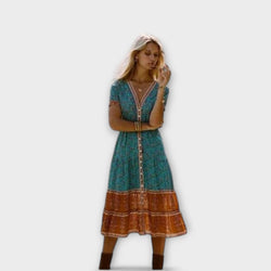 Ranya - Vestito Boho Midi