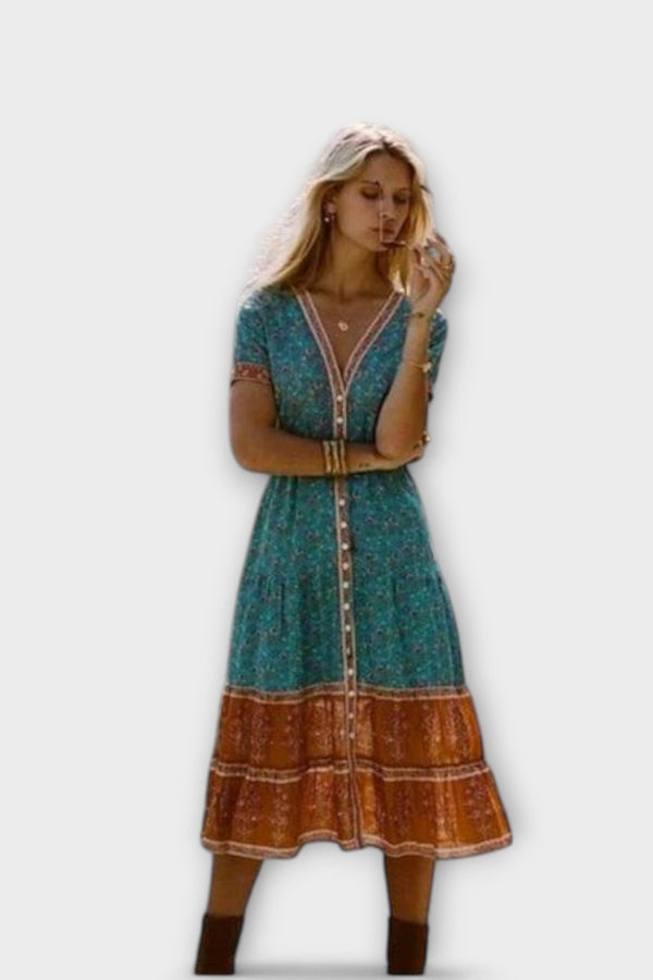 Ranya - Vestito Boho Midi