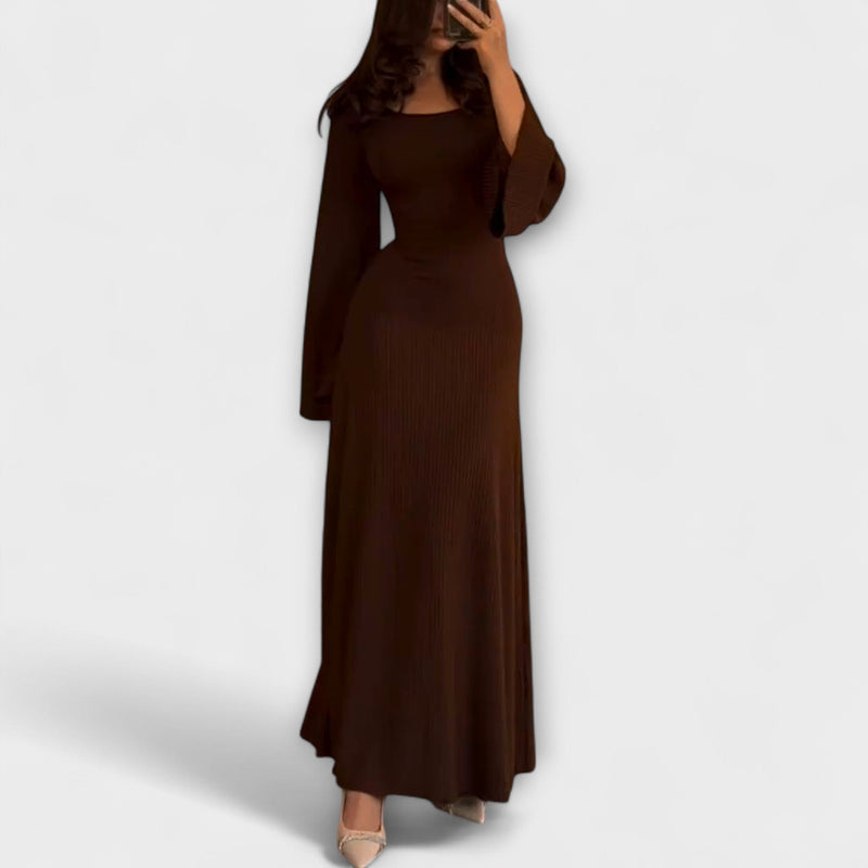 Jocelyn - Elegante vestito a maglia con dettaglio in vita