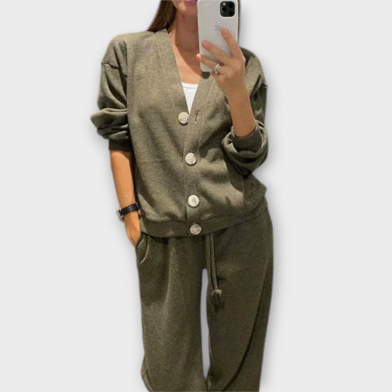 Chantal – Completo Cardigan e Pantaloni