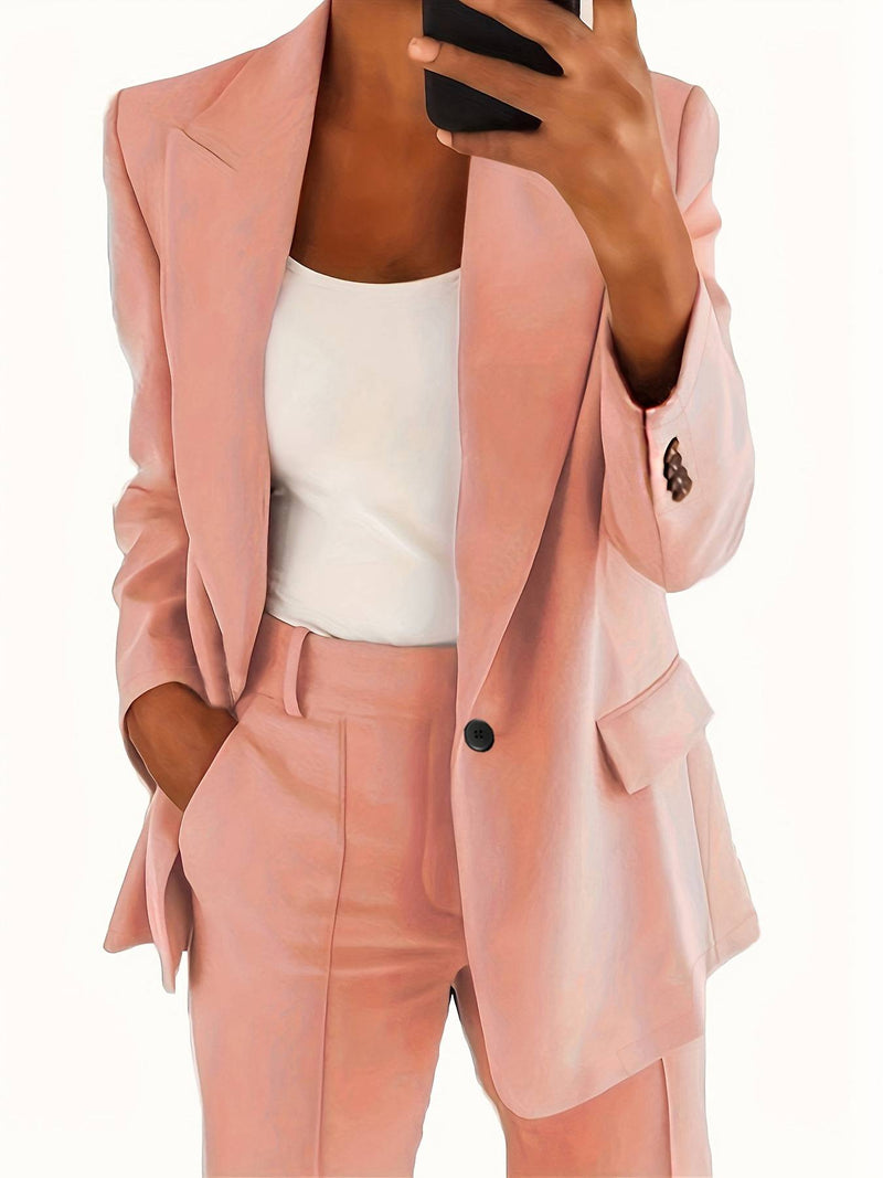 Elegante completo di 2 pezzi per donne