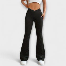 Serena - Pantaloni larghi con gamba svasata