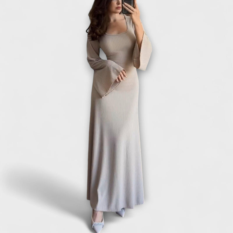 Jocelyn - Elegante vestito a maglia con dettaglio in vita