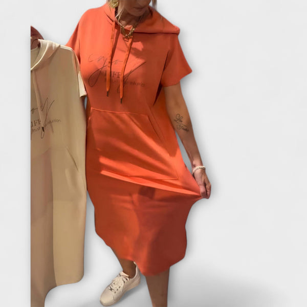 Daisy - Vestito con Cappuccio Rilassante