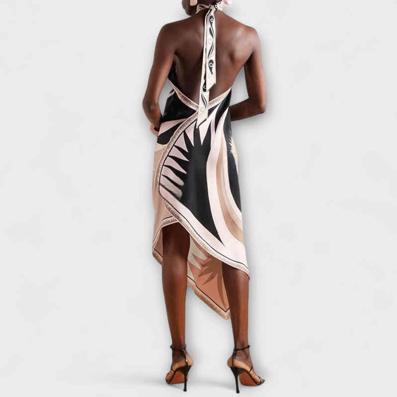 Ivy - Vestito unico in satin con spalline