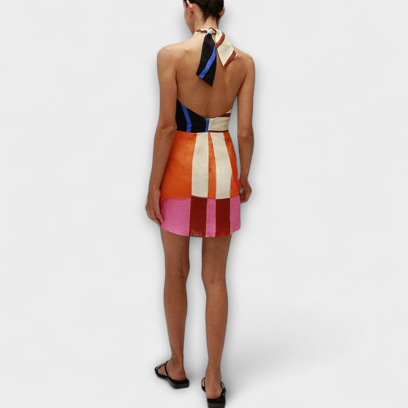 Jeniah - Vestito Mini Lungo con Spalline