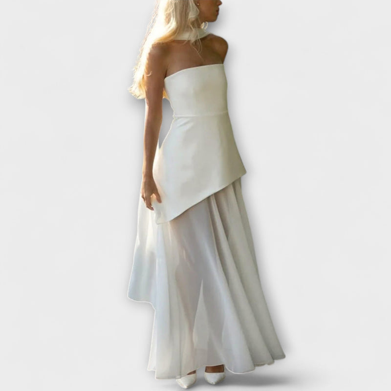 Goldie - Maxivestito in Chiffon