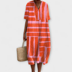 Anémona – Vestito di Ocio Raffinato e Leggero